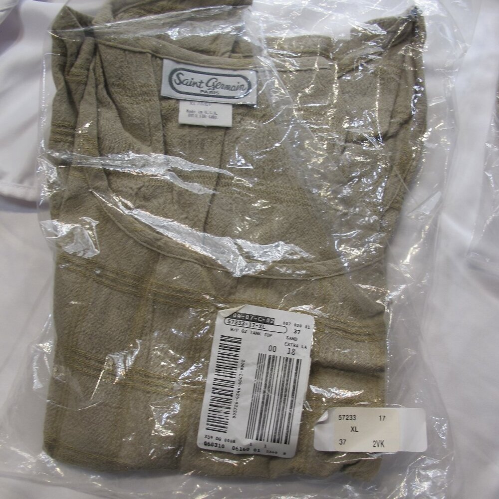 NWT St. Germain Petite beige windowpane 3-piece s… - image 8